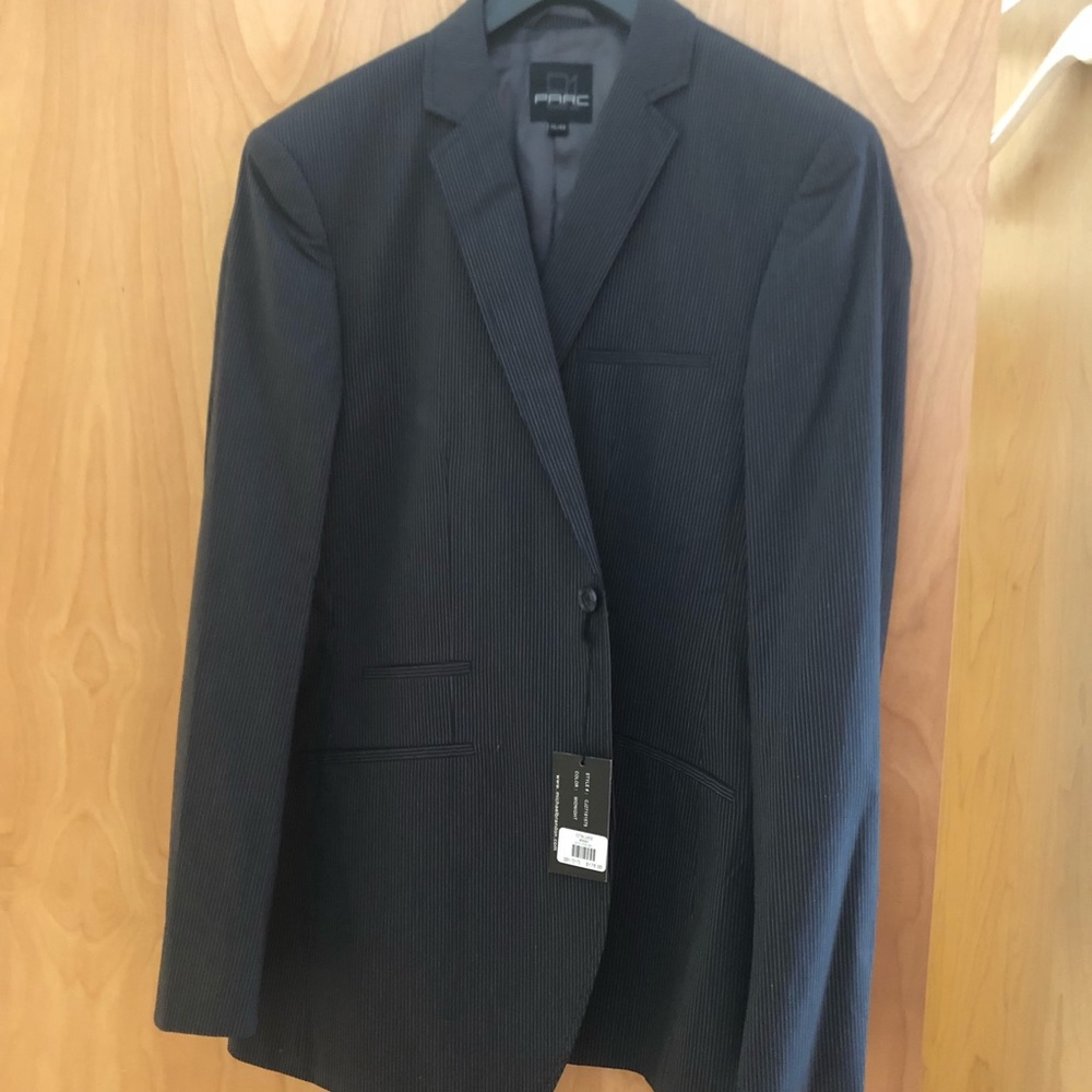 Bachrach Blazer - 44R/XL Midnight (Blue) 2 button